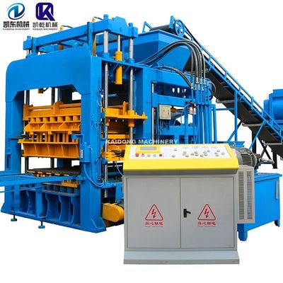 qualità  Brand New Cement Automatic Brick Making Machine Solid Qt12-15 Concrete Hollow for Sale in USA fabbrica