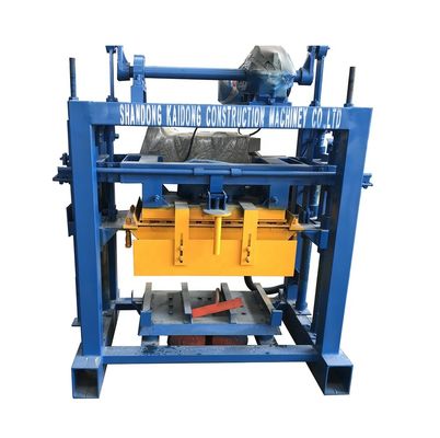 qualità  QT4-40 manual hollow block maker mini concrete brick machine fabbrica