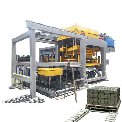qualità  QT18-25 Hydraulic Block Machine Pallets Free Automatic Fly Ash Concrete fabbrica