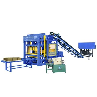 qualità  QTY4-25 Factory Semi Automatic Cement Block Brick Making Machine High Capacity Low Cost fabbrica