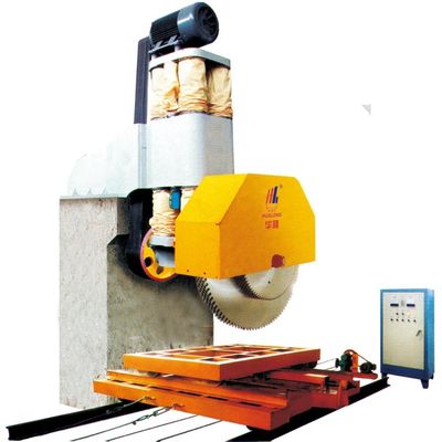 qualità  Hualong Machinery HLDQ-1600 Hydraulic Elevator Stone Processing Stone Multi-blade Cutting Machine For Granite/Marble Block fabbrica